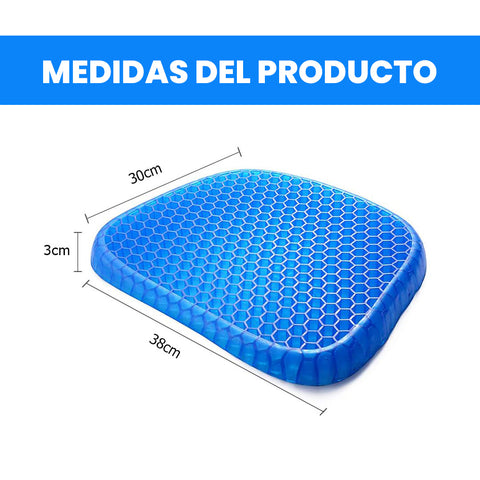 Cojín de gel ergonómico ConfortMax™ + (Funda Gratis)