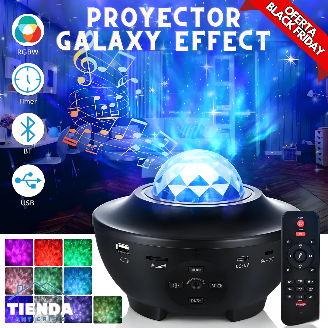 PROYECTOR GALAXY DE ESTRELLAS