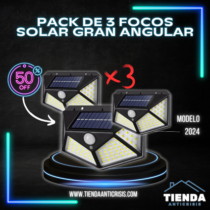 FOCO SOLAR LED GRAN ANGULAR