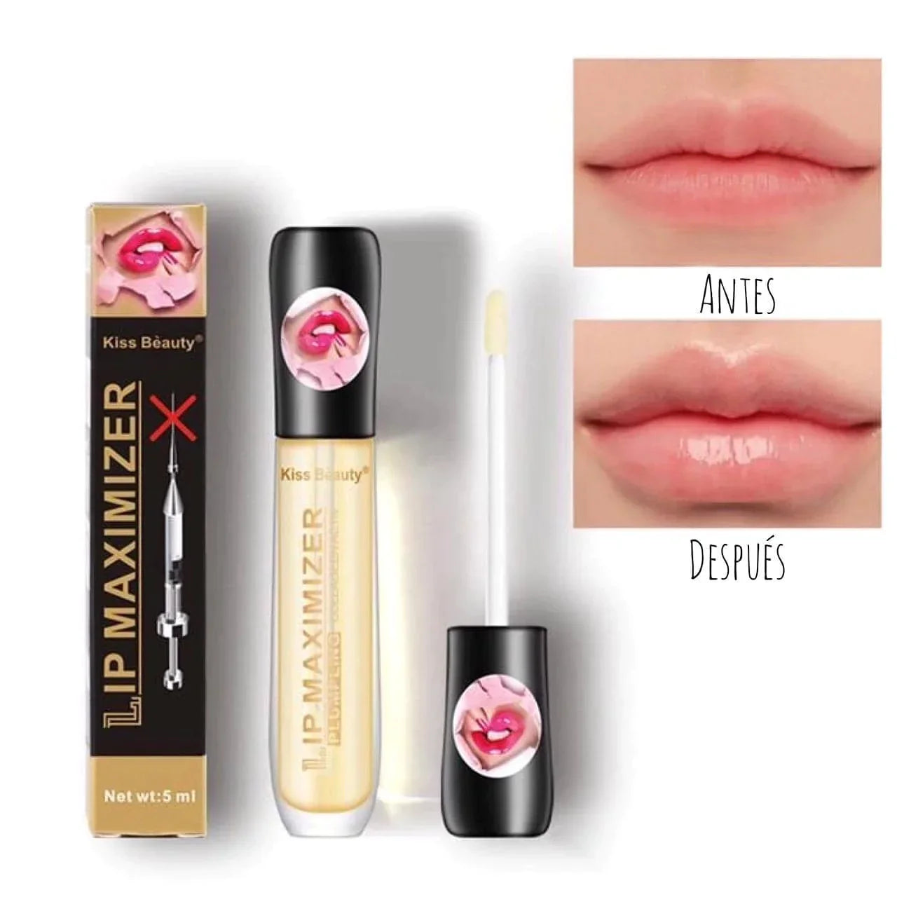 Lip Maximizer® - Gloss Voluminizador e Hidratador de Labios (OFERTA 2x1)