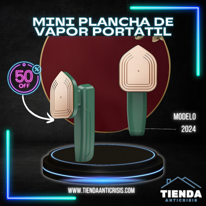 MINI PLANCHA DE VAPOR PORTÁTIL