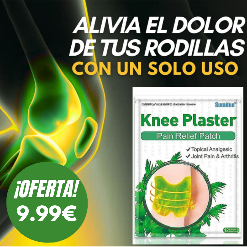 PARCHES DOLOR RODILLA (12 UNIDADES)