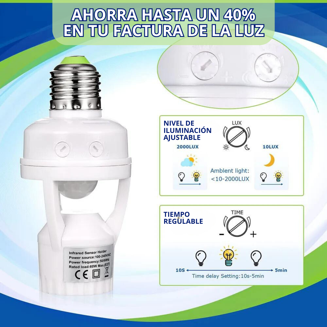 PACK SENSORES DE LUZ INTELIGENTES ECO-LIGHT