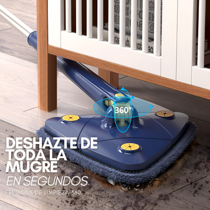 CleanMop - Fregona de Limpieza Autoescurrible 360°