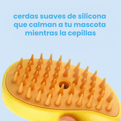 CEPILLO DE VAPOR PARA MASCOTAS 3 EN 1