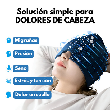 Gorro Terapeútico para Migraña (OFERTA 2X1)