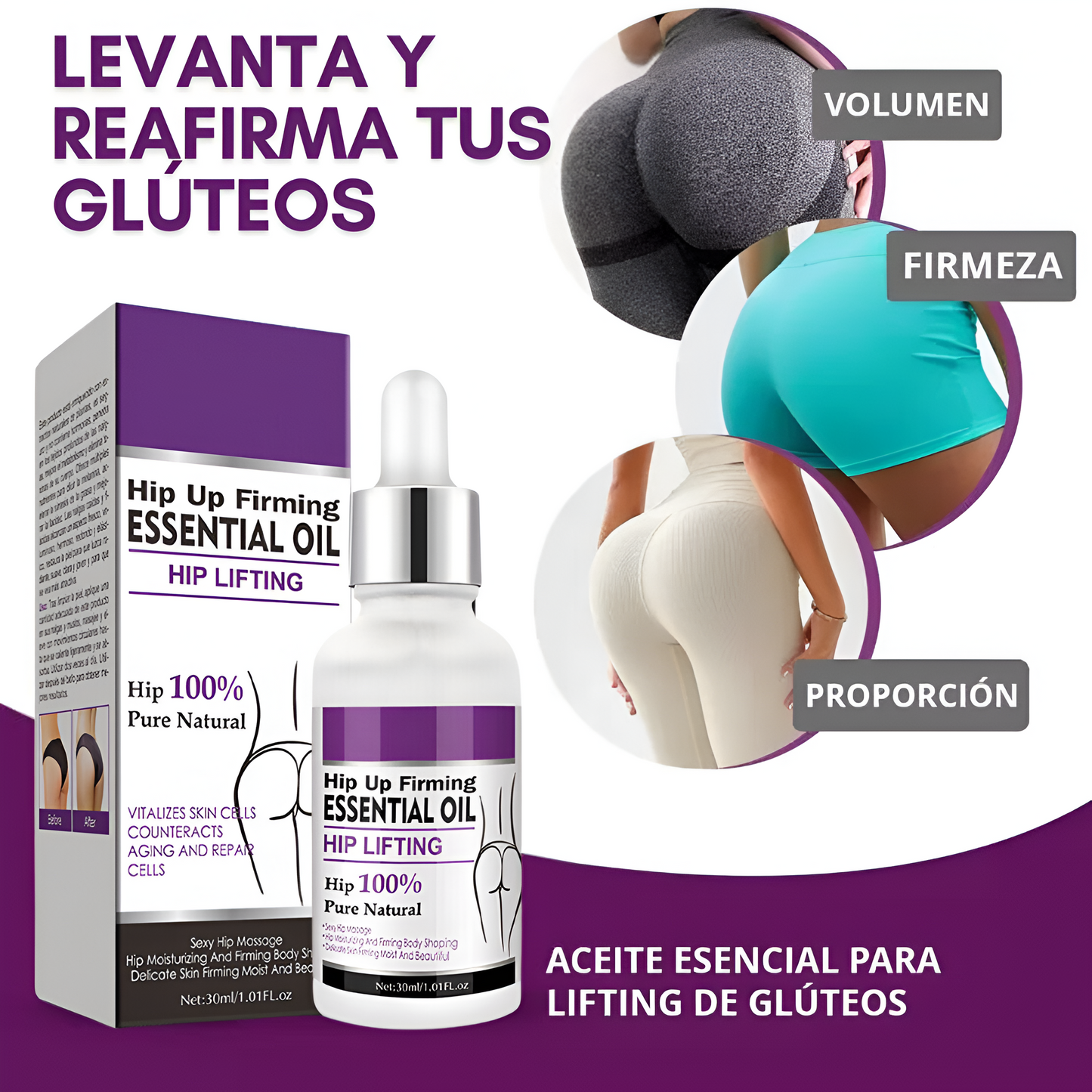 Aceite Levantador Glúteos (OFERTA EXCLUSIVA 2X1)