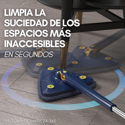 CleanMop - Fregona de Limpieza Autoescurrible 360°