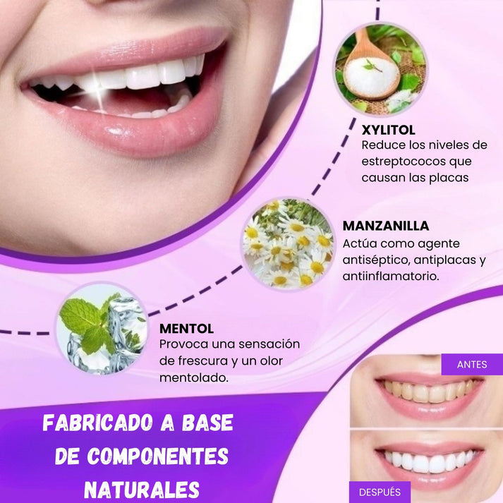 KitSonrisa™- Blanqueador Morado Ultra Efectivo (OFERTA 1 + 1 DE REGALO🎁)