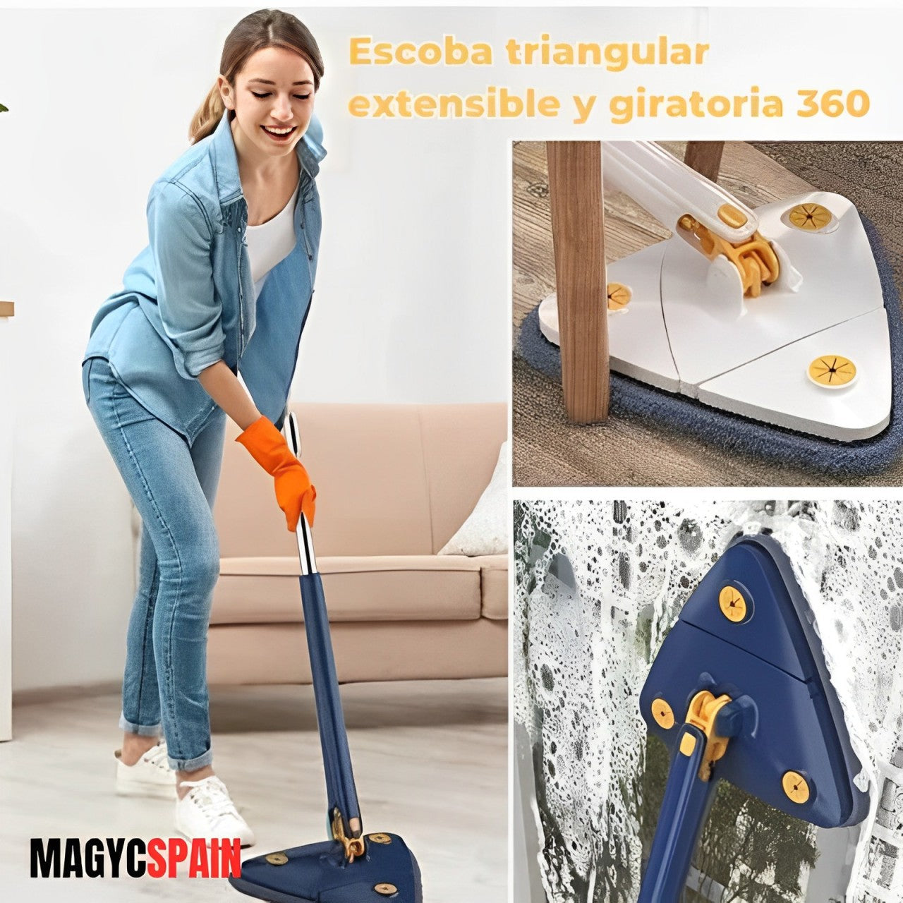 FLEXIMOPA™ - MOPA FREGONA 360º + 2 RECAMBIOS