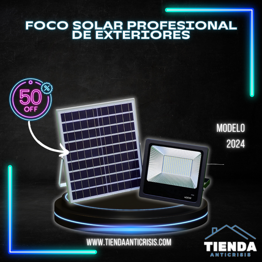 FOCO SOLAR PROFESIONAL DE EXTERIORES