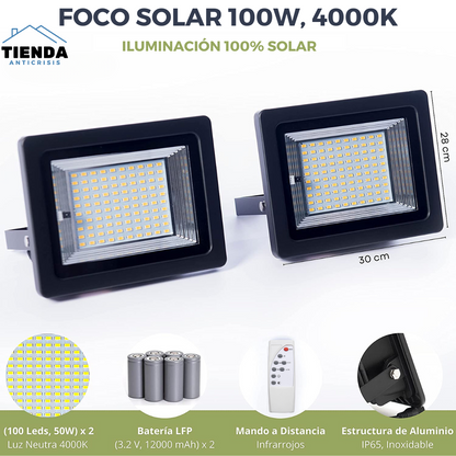 FOCO SOLAR PROFESIONAL DE EXTERIORES