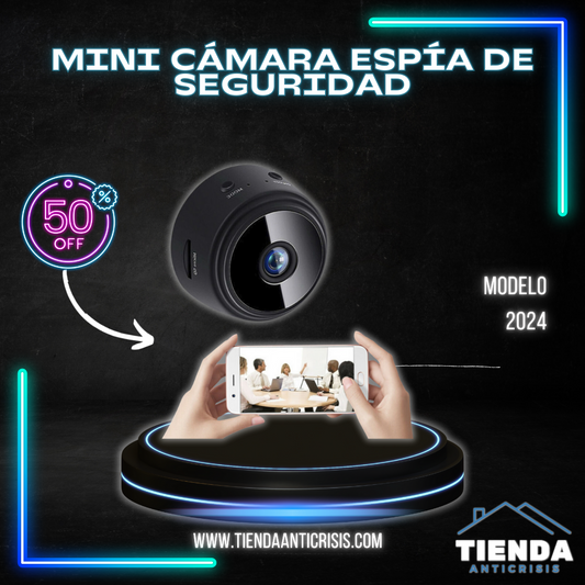 MINI CÁMARA ESPÍA DE SEGURIDAD