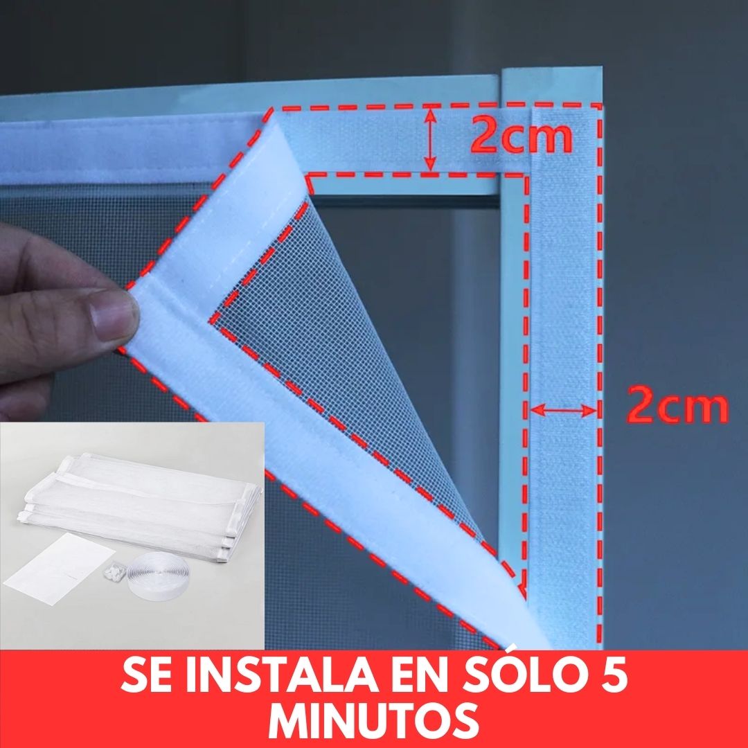 Mosquitobloc™ -CORTINA MAGNETICA ANTIMOSQUITOS (ESPECIAL 2x1)