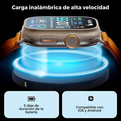 Smart Watch Ultra™ + Air Pods Sound™ GRATIS + Correa GRATIS