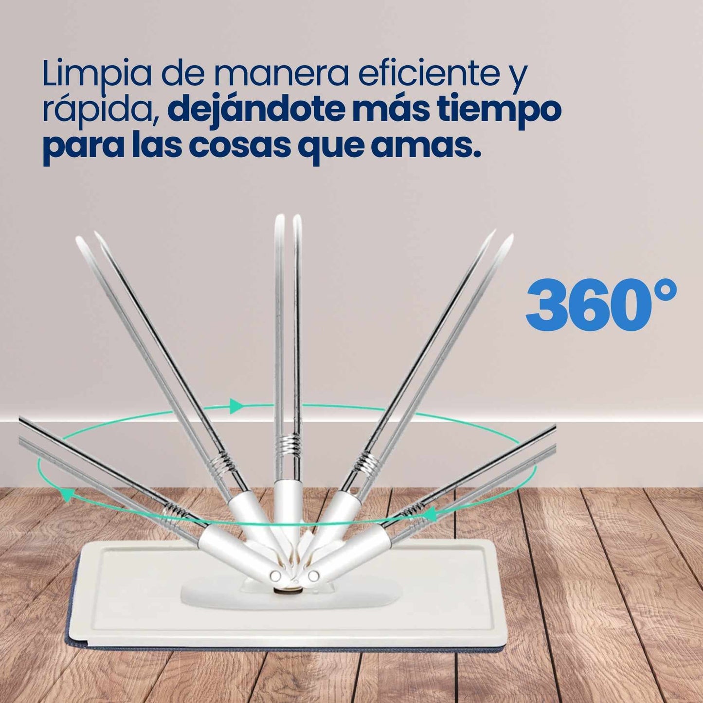 MOPA FREGONA 360º +3 RECAMBIOS GRATIS