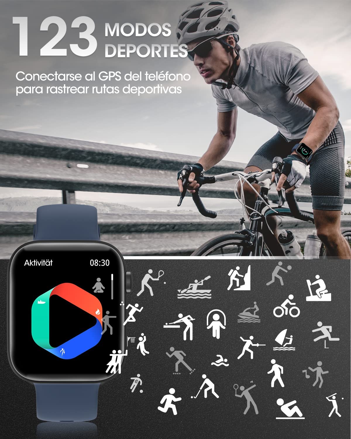 SmartWatch T500 PRO®️ - Reloj inteligente con múltiples funcionalidades