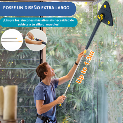 CleanMop - Fregona de Limpieza Autoescurrible 360°