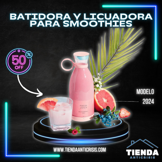 BATIDORA PORTÁTIL PARA SMOOTHIES