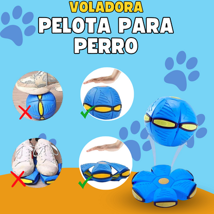 FlyBall™ - Pelota Interactiva Mascotas