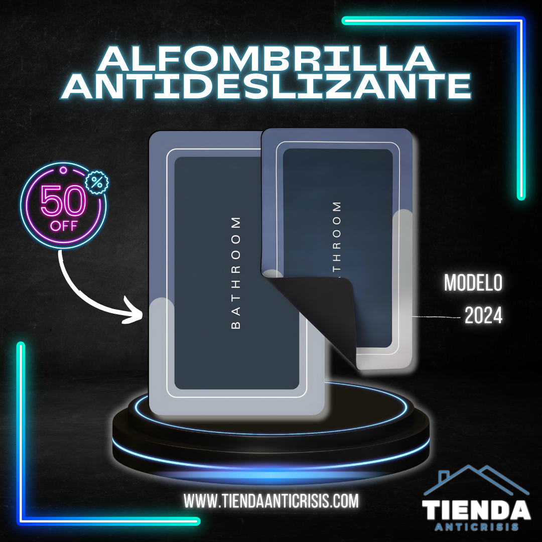 ALFOMBRILLA ANTIDESLIZANTE PARA BAÑO