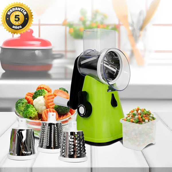 CortaMix Pro® | Cortador de Verduras Rotativo + Libro MasterChef Gratis🎁