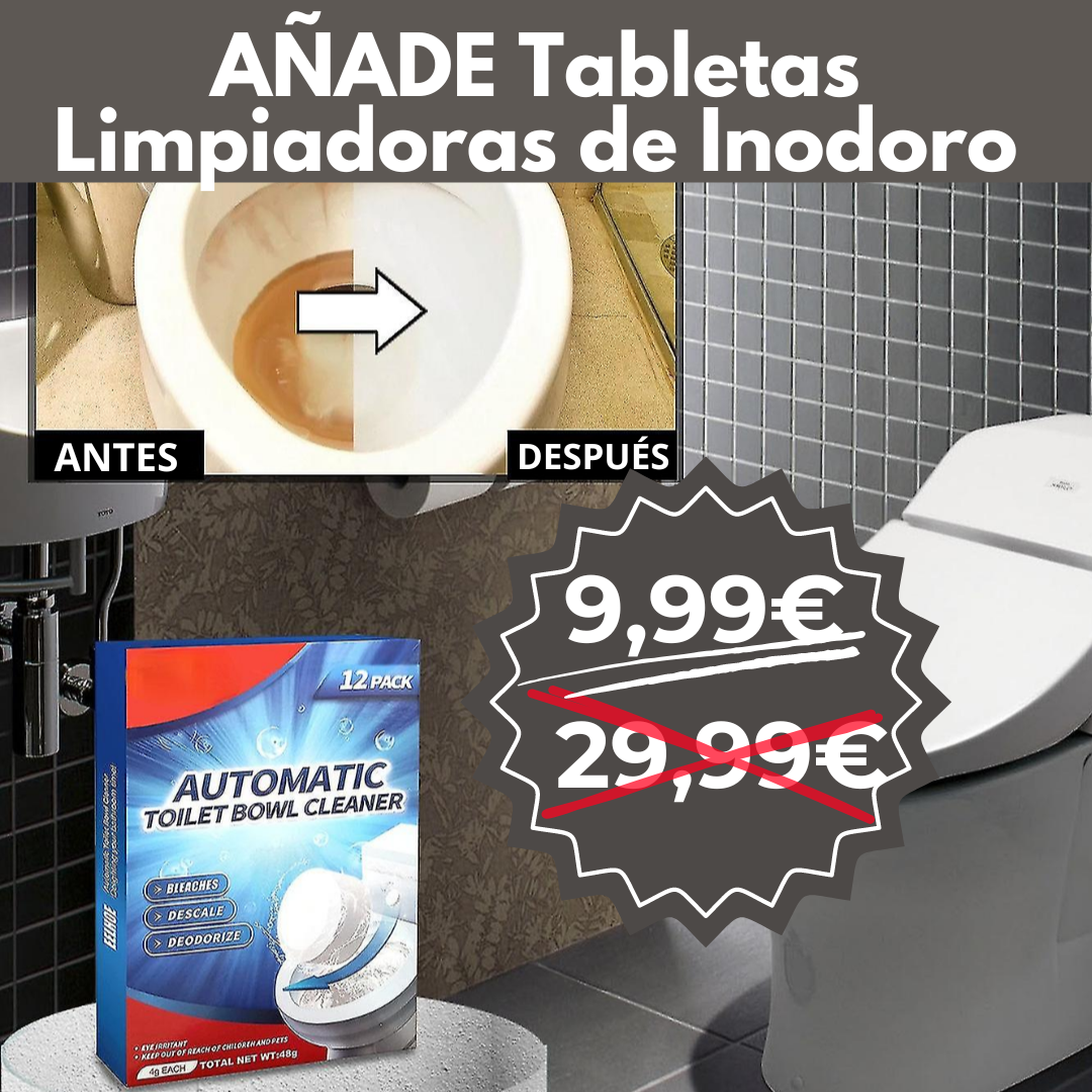 Tabletas Limpiadoras de Inodoro