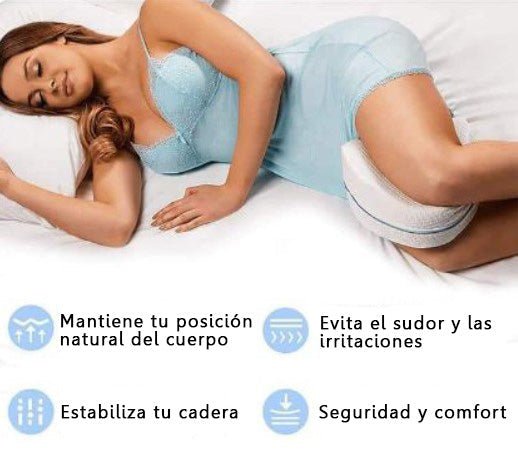 Cojín para Piernas - Dreamy™ + Guía de Buenas Posturas