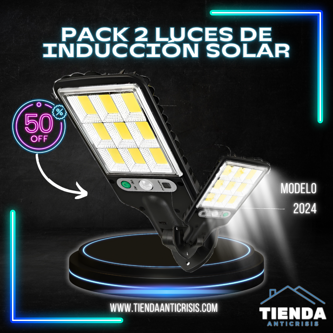 PACKS AHORRO FAROLAS DE INDUCCIÓN SOLAR PREMIUM