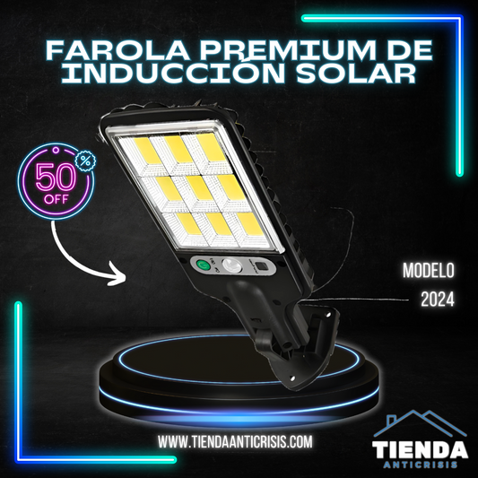 1 FAROLAS DE INDUCCIÓN SOLAR PREMIUM