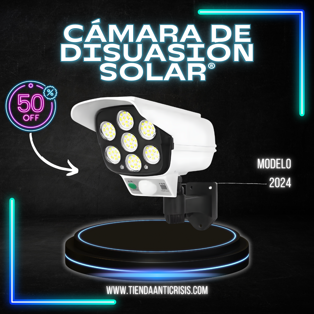 CÁMARA DE DISUASIÓN SOLAR