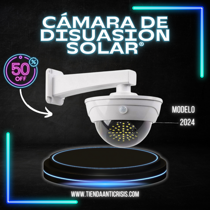 CÁMARA DE DISUASIÓN SOLAR 360º