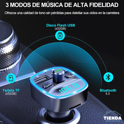 ADAPTADOR BLUETOOTH COCHE