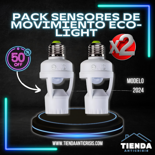 PACK SENSORES DE LUZ INTELIGENTES ECO-LIGHT