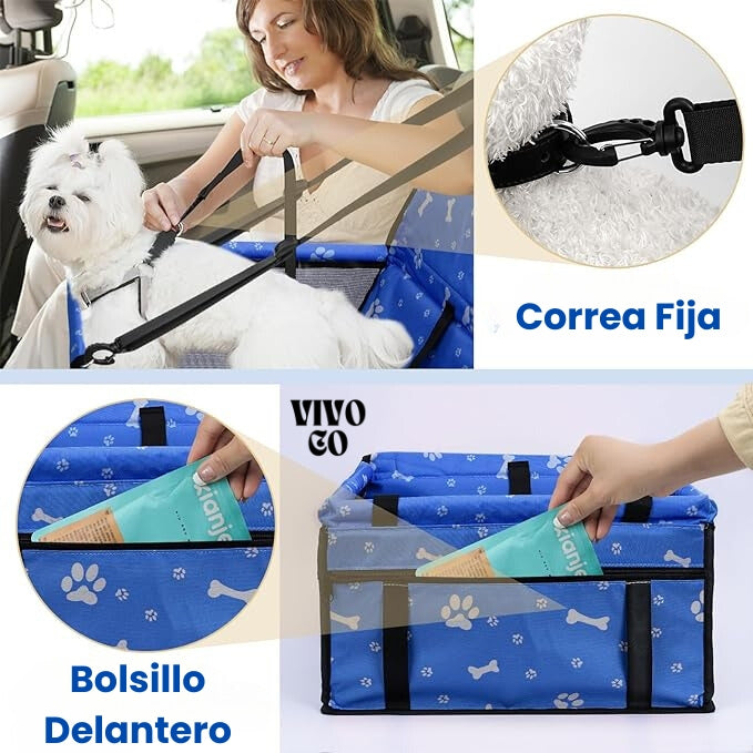 VivoCo™ Asiento de Viaje para Mascota