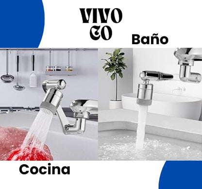 VivoCo™ Grifo Giratorio 2X1