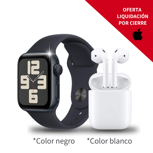 Oferta express liquidación - Pack Smartwatch® + Auriculares originales®