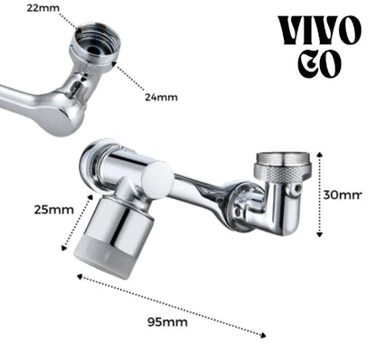 VivoCo™ Grifo Giratorio 2X1