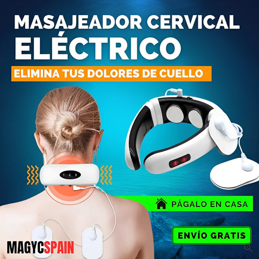 NECK EASE™ - MASAJEADOR ELECTROMAGNÉTICO CERVICAL PRO