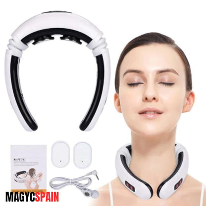 NECK EASE™ - MASAJEADOR ELECTROMAGNÉTICO CERVICAL PRO