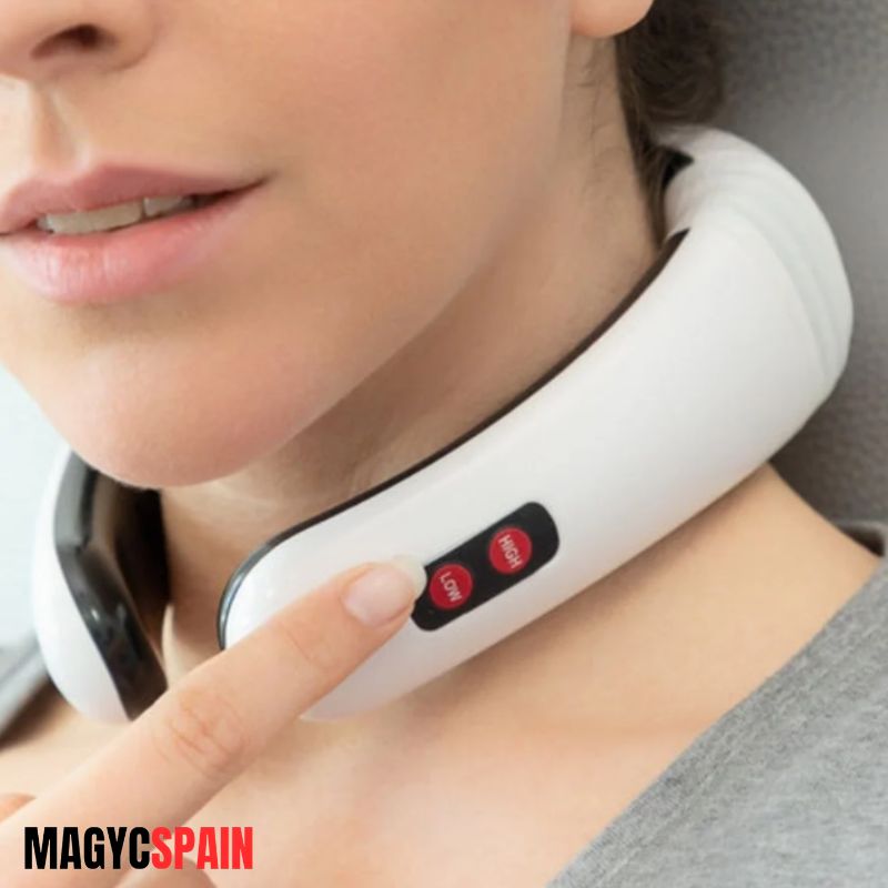 NECK EASE™ - MASAJEADOR ELECTROMAGNÉTICO CERVICAL PRO