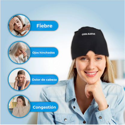 Gorro de Gel Terapéutico Anti Migraña - CalmPlus™