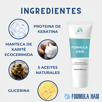 FORMULA HAIR™ - ALISA Y SUAVIZA  TU PELO EN MINUTOS