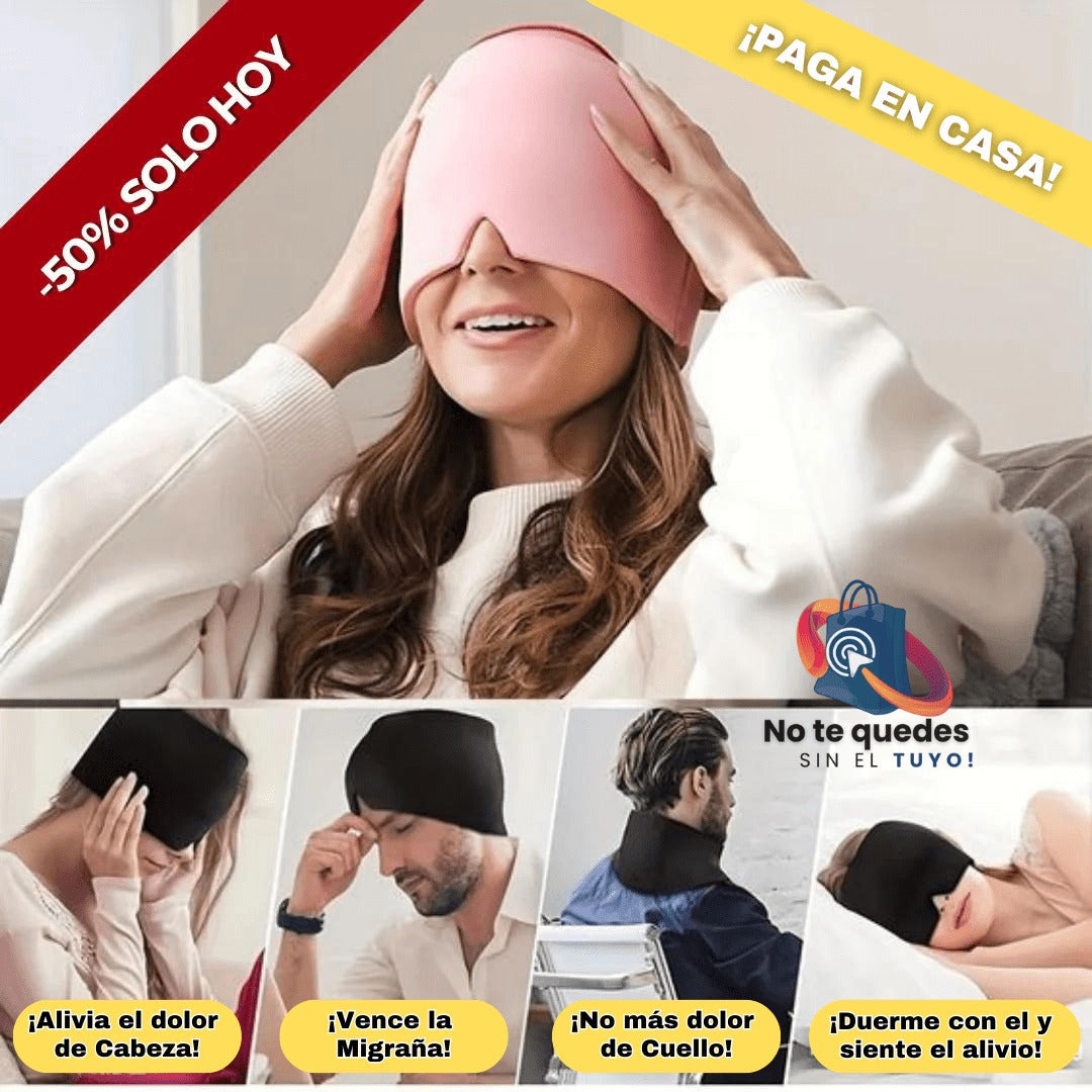 Gorro de Gel Terapéutico Anti Migraña - CalmPlus™