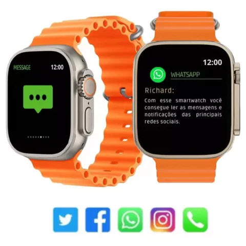 Smart Watch Ultra™ + Air Pods Sound™ GRATIS + Correa GRATIS