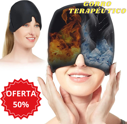 Gorro de Gel Terapéutico Anti Migraña - CalmPlus™