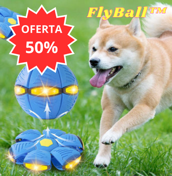 FlyBall™ - Pelota Interactiva Mascotas