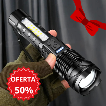 Linterna Recargable Táctica Laser - Military™ (OFERTA 2X1)