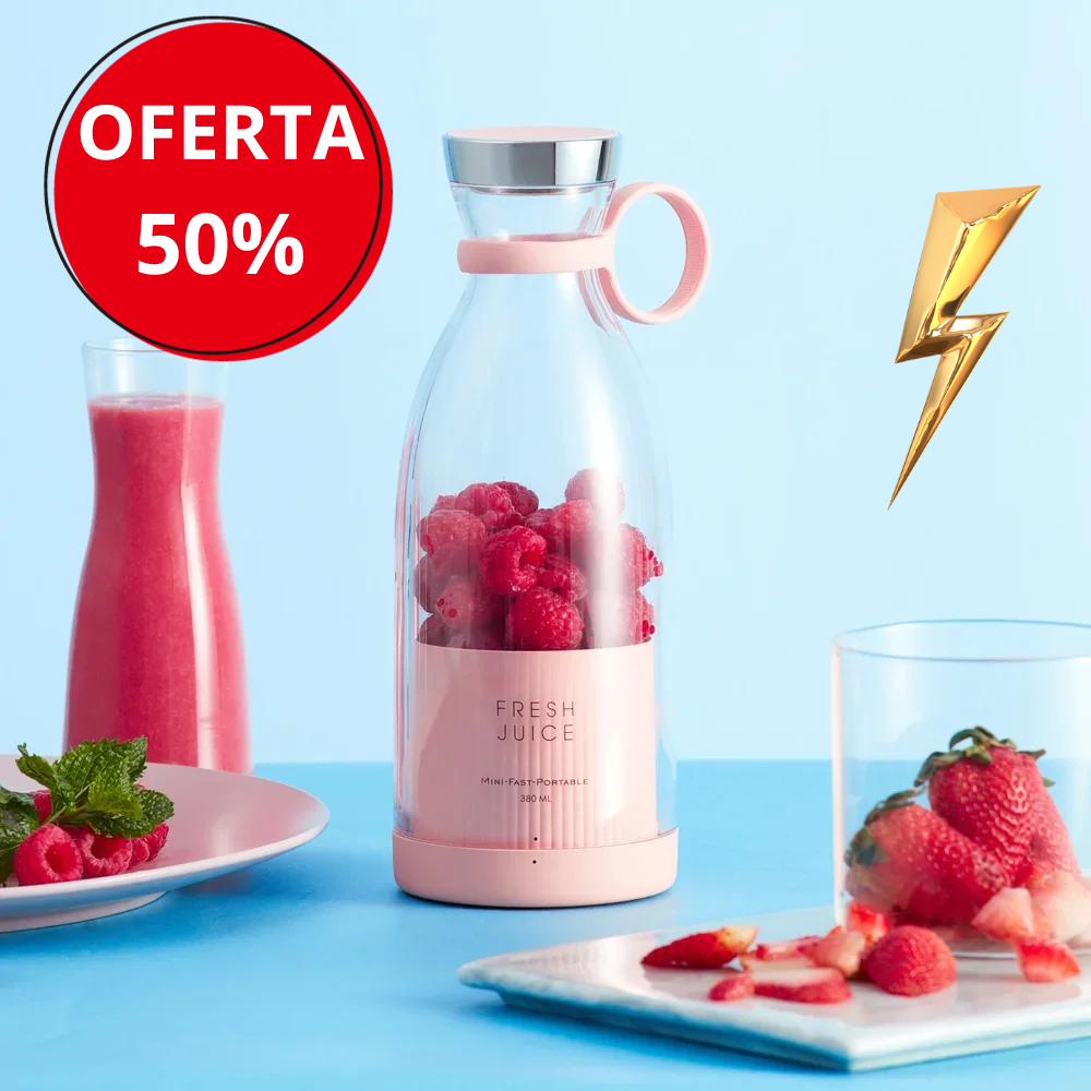 Batidora Portátil - FreshJuice™ + Ebook 25 Recetas Saludables de Regalo🎁