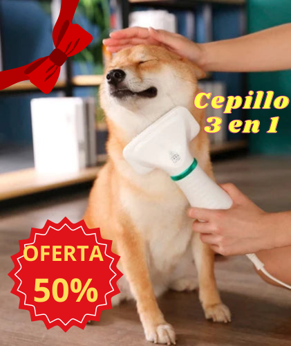 Cepillo Secador Silencioso 2 en 1 - HappyPet™